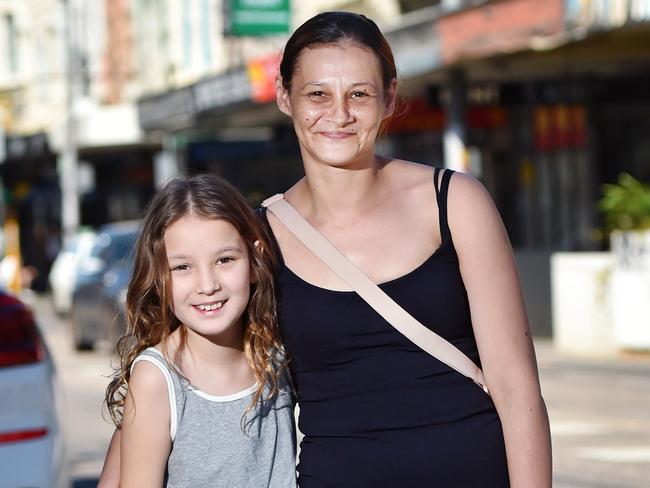 Sheree Costello and daughter Bri, 10, love living in Collingwood. Picture: Nicki Connolly