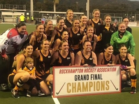 Lisa Morgan coached the Southern Suburbs women to the Rockhampton Hockey A-grade premiership this year.