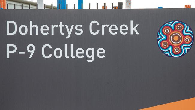 Dohertys Creek P-9 College in Truganina only opened this year. Picture: Sarah Matray