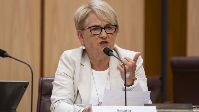 Greens Senator Barbara Pocock said the hearings showed the need for further reforms in the public sector’s engagement with consultants. Picture: NCA NewsWire / Martin Ollman