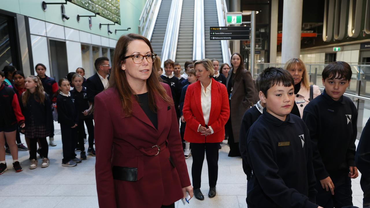 Jaclyn Symes handed down her maiden budget on Tuesday. Picture: NewsWire/ David Crosling