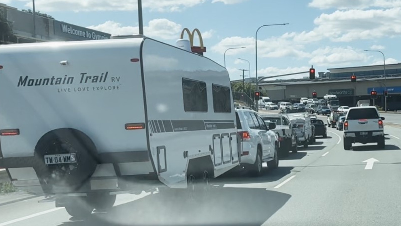 Traffic on the Old Bruce Highway running through the city dropped by more than half, with congestion no longer a problem at several of the city’s major intersections regularly known to cause delays.