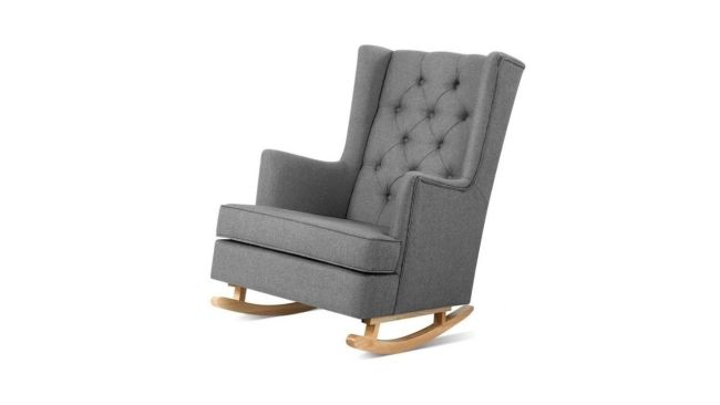 Adairs Baby - Marley Grey Baby Foot Stool