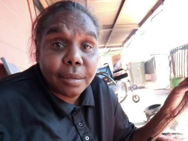 Kumanjayi Napurrurla Dixon, 50, was fatally struck in an alleged hit and run on the Stuart Highway, Coolalinga on May 30, 2022. Her severed leg was later spotted by motorists.