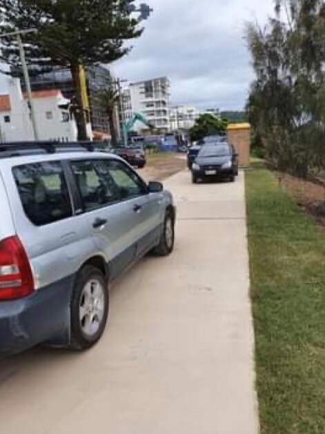 It is illegal to drive on the Oceanway. Picture: Supplied by Gold Coast City Council