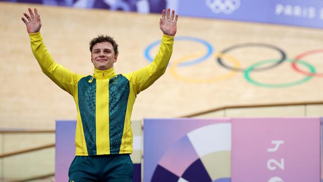 Silver medallist Matthew Richardson. Photo by Jared C. Tilton/Getty Images