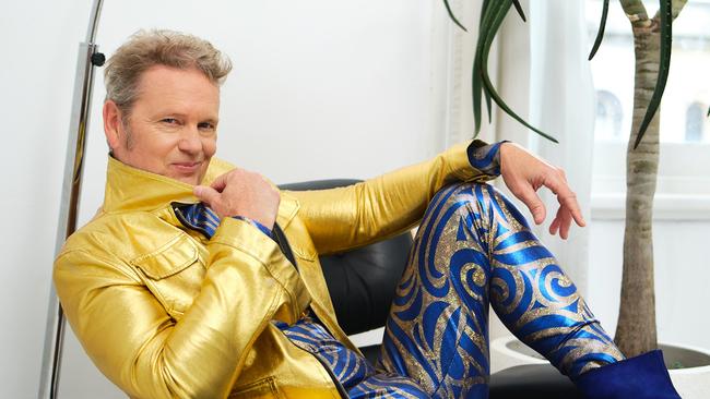 Craig McLachlan in his dressing room. Photo: Supplied.