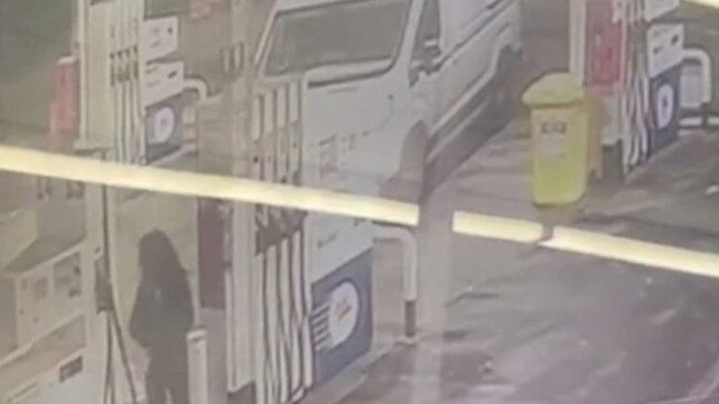 A delivery van packed with 10,000 fresh Krispy Kreme doughnuts was stolen after a woman jumped in and drove off at a service station.Picture: Nine