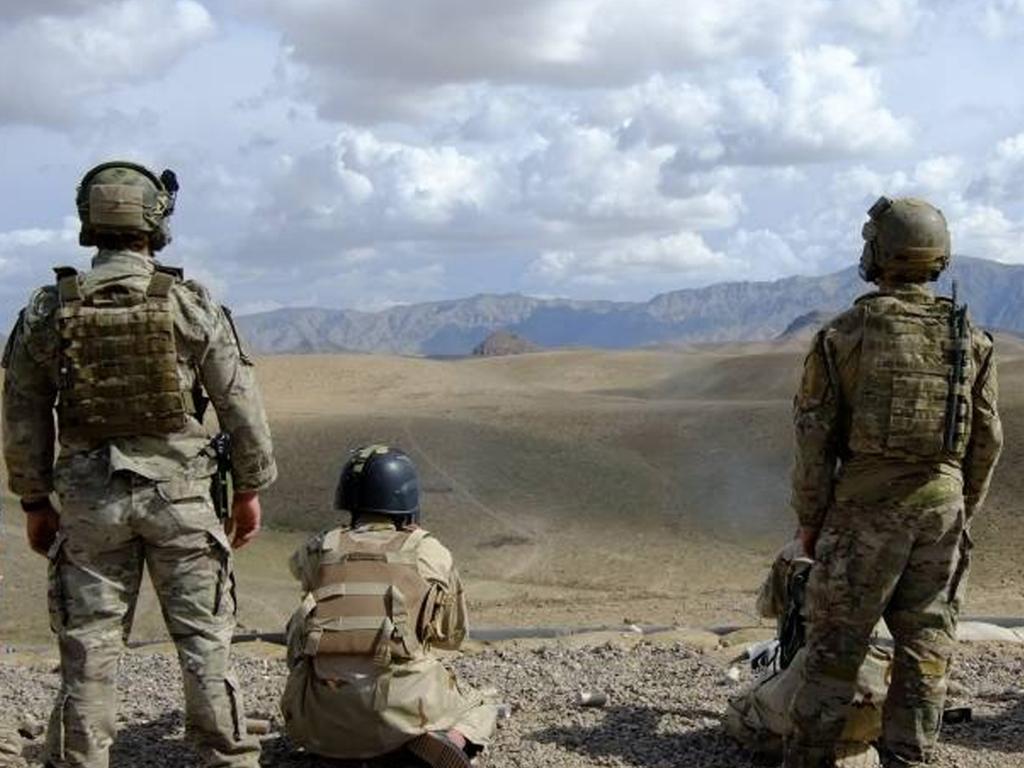 Members of the Special Operations Task Group in Afghanistan. Picture: Department of Defence