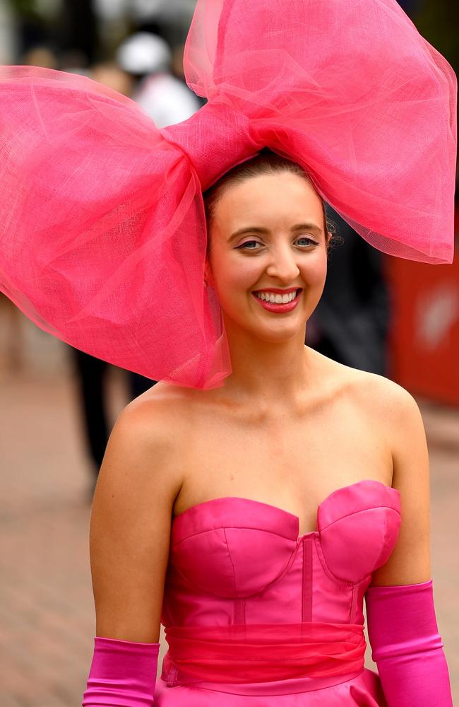 Racegoers bring the colour. Picture: Getty Images