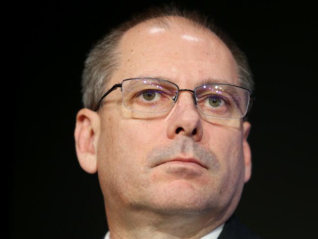 Westpac chief financial officer Peter King will replace Hartzer in the interim. Picture: Hollie Adams/The Australian