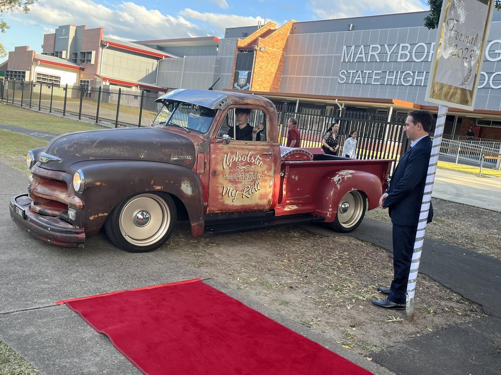 The students of Maryborough State High School celebrate their formal.