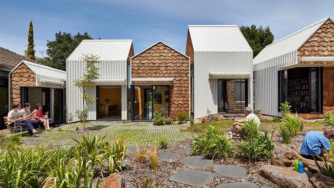 Tower House’s gardens bring the neighbourhood together. Picture: Peter Bennetts