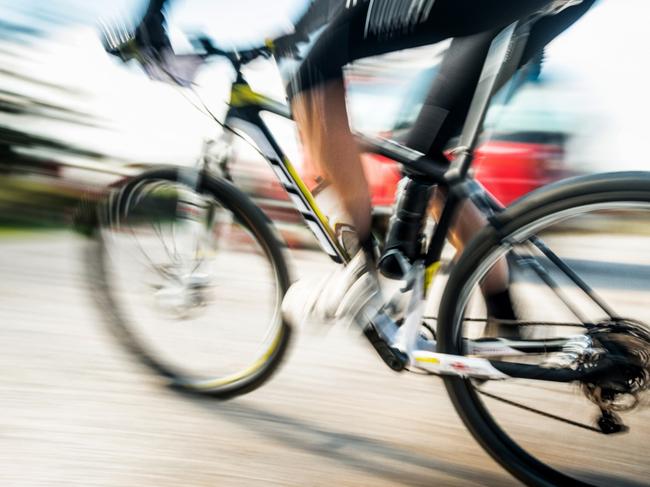 Mountain bike racer