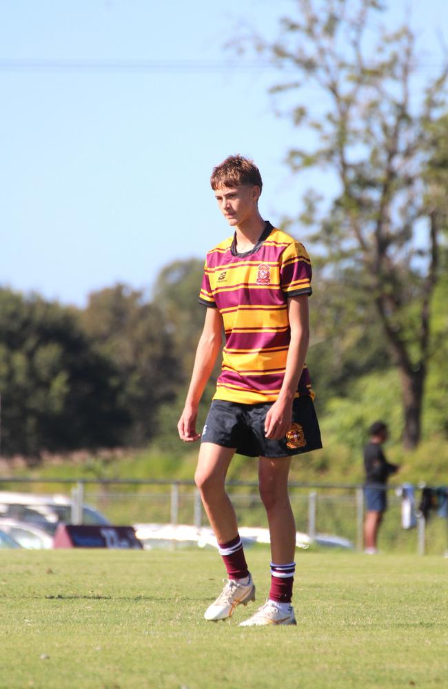Ballymore Cup rugby action at the Albany Creek Brumbies Junior Rugby Union Club on Friday, April 12, 2024.