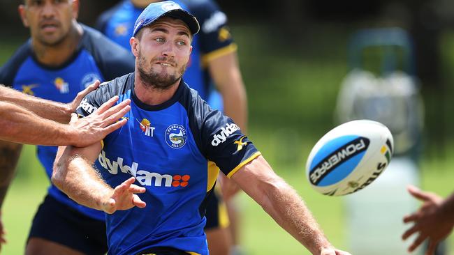 Kieran Foran has been unveiled as the new Parramatta Eels captain. Picture: Phil Hillyard