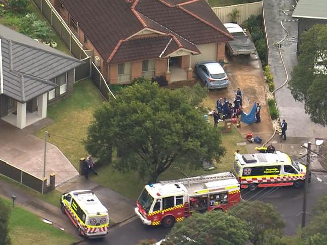 Faulty gas investigated after mum, bub burned in house fire