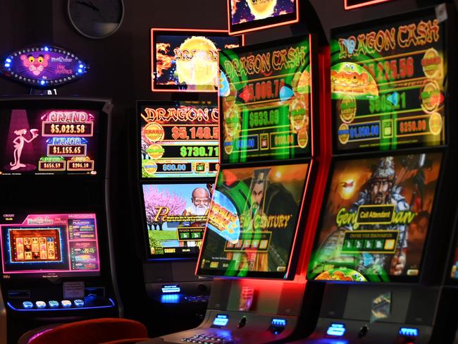 Poker machines throughout Sydney have been used to launder money. Picture: Supplied