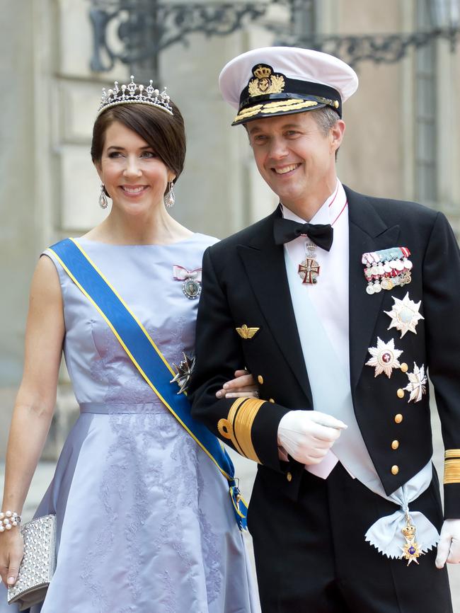 Crown Prince Frederik and Crown Princess Mary of Denmark. Picture: Getty