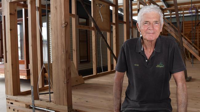 Eco Cottages managing director Greg Phipps wants to build 33 eco cottages at Cooroy to help provide a solution to the region's social and affordable housing crisis. Picture: Patrick Woods.