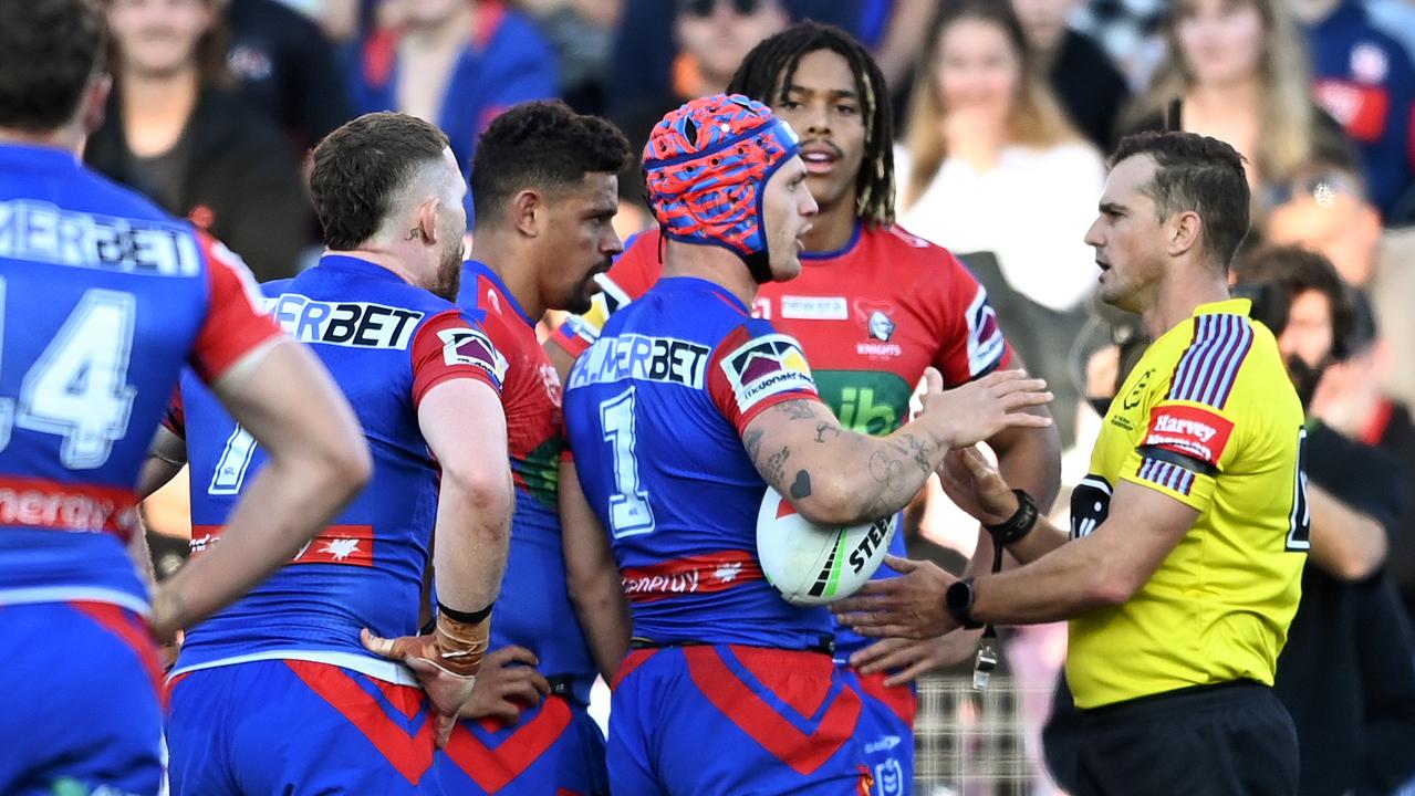 The Newcastle Knights go well under Grant Atkins.