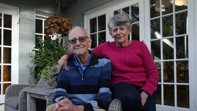 John and Leah Read. Picture: Britta Campion/The Australian