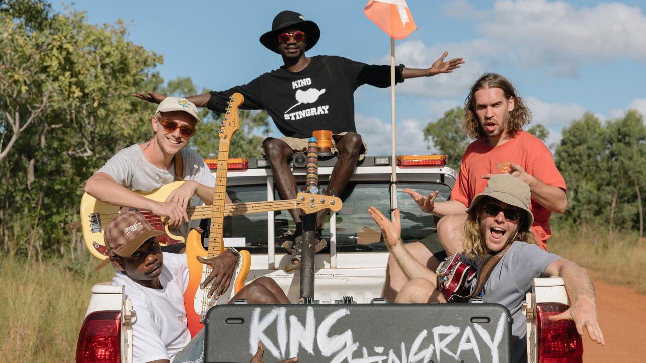 Australian surf rock band King Stingray hail from North-East Arnhem Land. Picture: Supplied