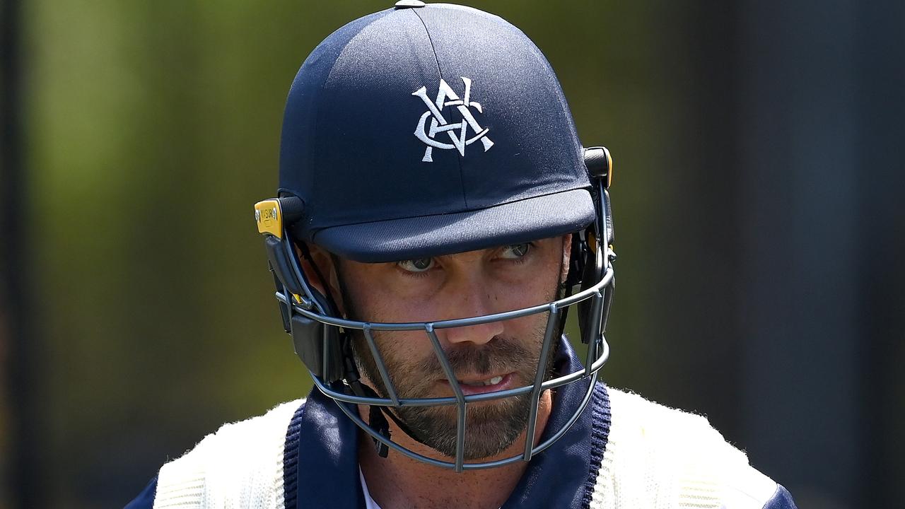 Veteran all-rounder Glenn Maxwell will make a rare appearance in Victoria’s second XI against Queensland on Monday. Picture: Quinn Rooney / Getty Images