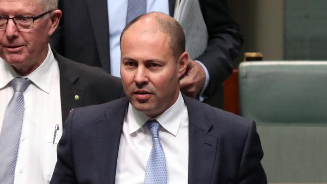 Treasurer Josh Frydenberg has denied he has any issues regarding his eligibility to sit in parliament. Picture: Gary Ramage