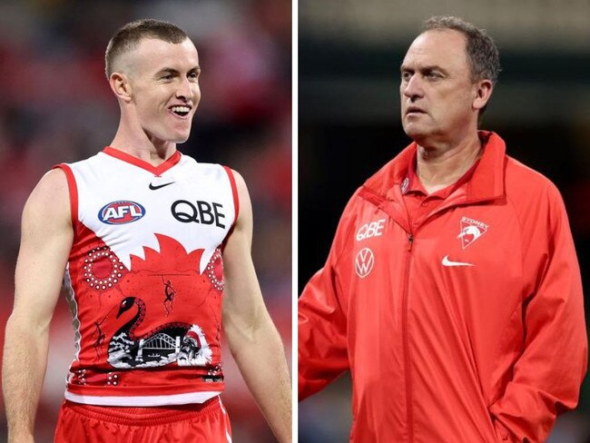 Chad Warner and John Longmire. Photos: Getty Images