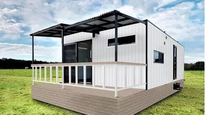 The proposal states each of the self-contained cabins would feature two bedrooms, an open-plan living and kitchen area, and an adjoining car park. Picture: contributed