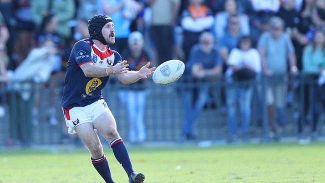 Kurt McGowan in action for the Eagles. Photo: Paul Barkley | LookPro Photography