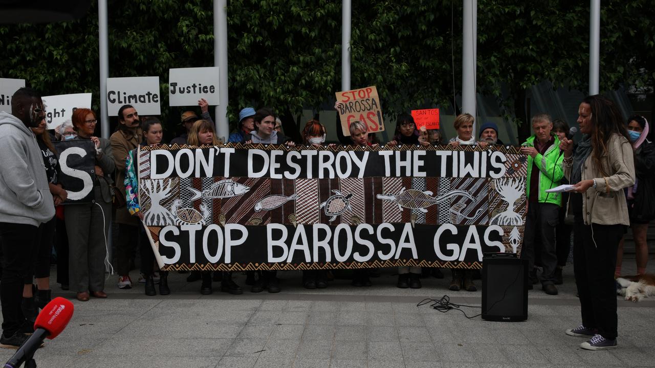 Santos brought to a halt drilling activity around the Barossa project last November. Picture: Getty Images