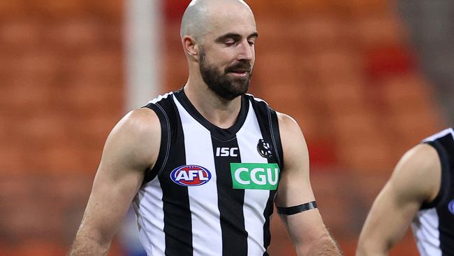 Collingwood's Steele Sidebottom wll miss a month.