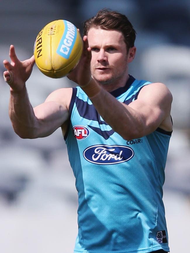 Patrick Dangerfield will line up against Carlton at the Cattery.