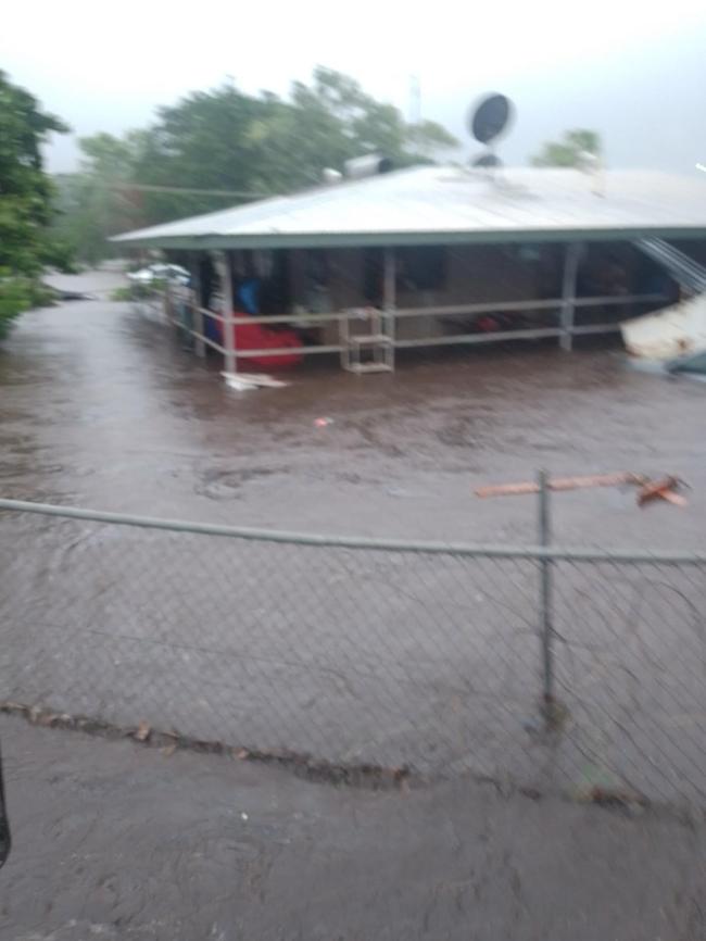 Timber Creek is battling a "one-in-50-year" weather event. Picture: Supplied