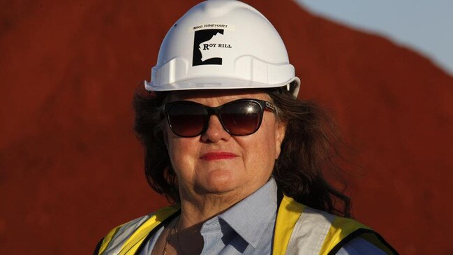 Rinehart’s company, Hancock Prospecting, has a half-billion dollar stake in Liontown. Picture: Philip Gostelow/Bloomberg