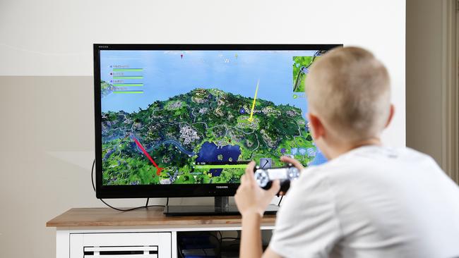 The game Fortnite has become an obsession for many children and teens. (Pic: Josh Woning/AAP)