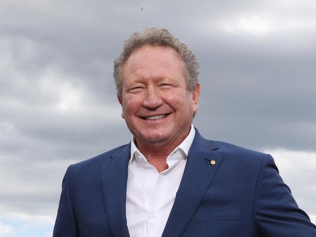 SYDNEY, AUSTRALIA - NewsWire Photos DECEMBER 10, 2021: Mining Magnate, Andrew Forrest announced today that Fortescue CEO, Elizabeth Gains will be leaving her role once they find a replacement but she will remain on the Board of Directors. Picture: NCA NewsWire / David Swift