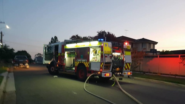 The Merrylands brigade were forced to head to another fire in Granville 30 minutes later.