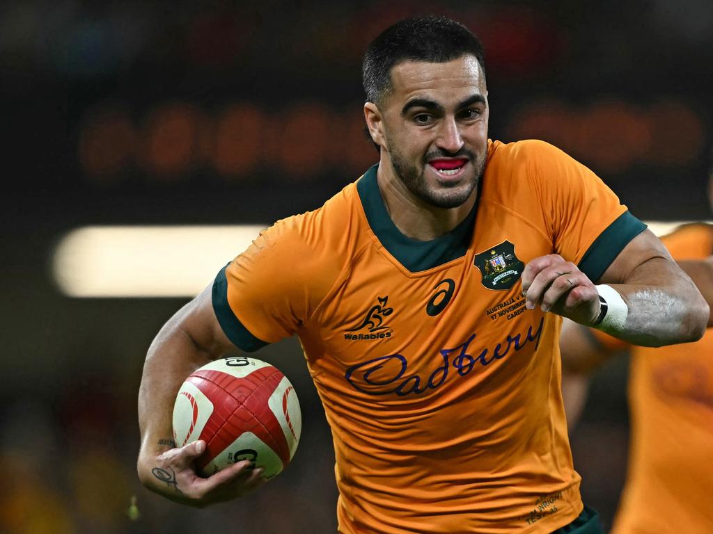 Rugby Australia have a fight on their hands to keep Wallabies star Tom Wright. Picture: AFP