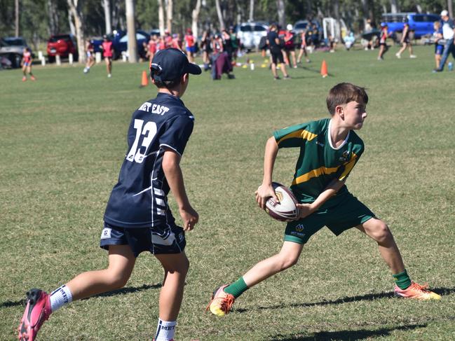 Queensland Representative School Sport state 10-12 years touch championships, Met West versus Met East at Cyril Connell Fields, Rockhampton, on June 7, 2024.