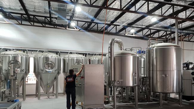 Hudson Brewing in Wynnum scheduled to open next month.