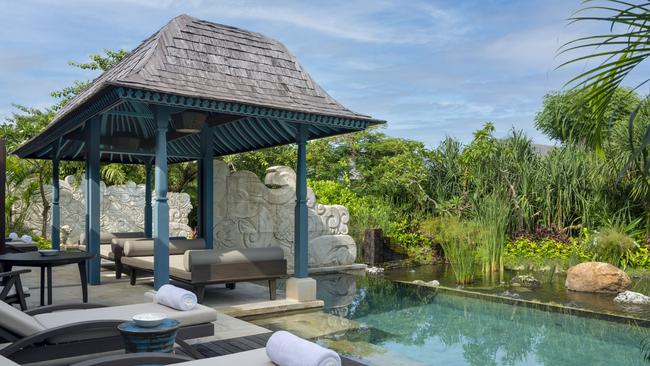 A Jumeirah Bali garden villa pool.