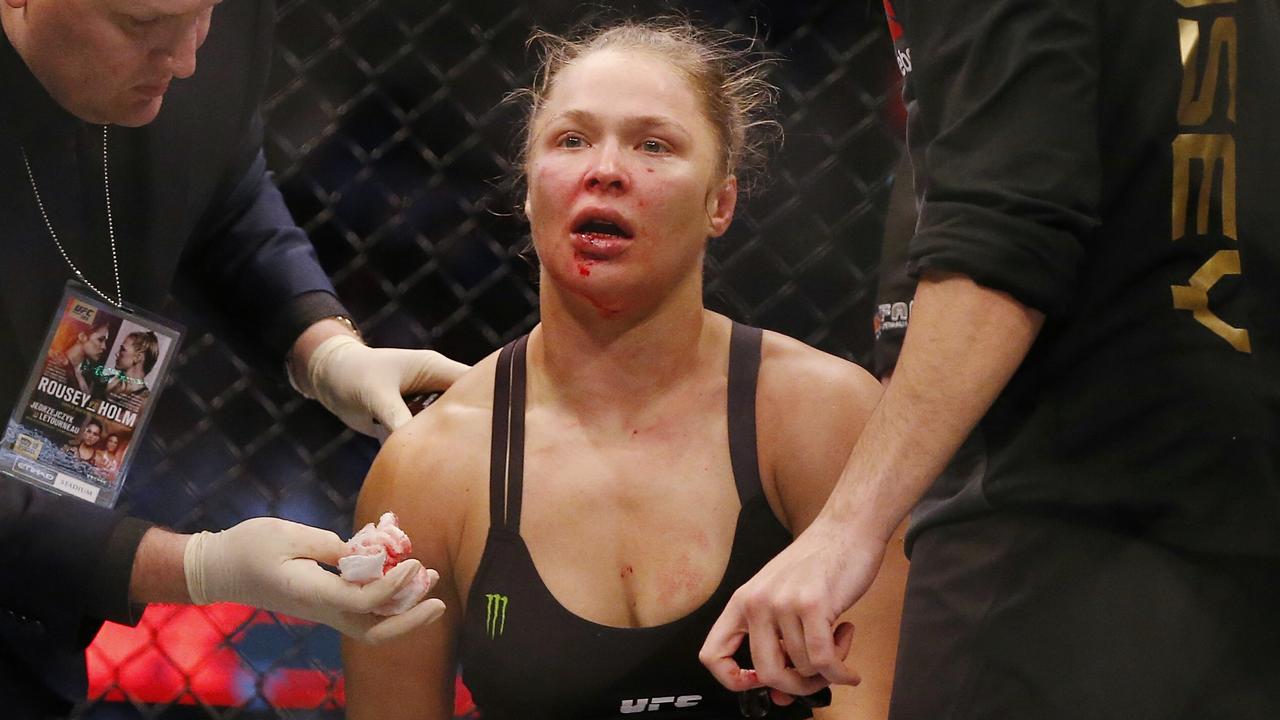 Why Ronda Rousey Needed Plastic Surgery After Holy Holm Ufc193 Fight