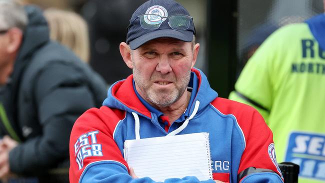 North Heidelberg coach Jason Heatley. Picture: George Salpigtidis