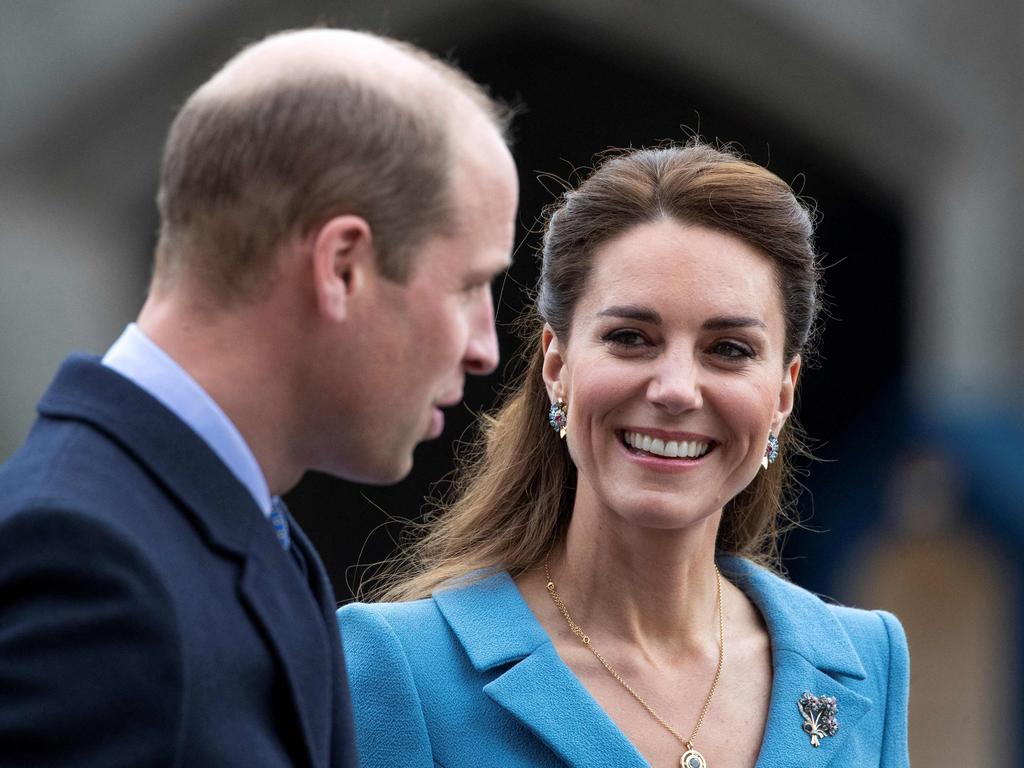 The Duke and Duchess of Cambridge in Scotland in May. Picture: Jane Barlow/AFP