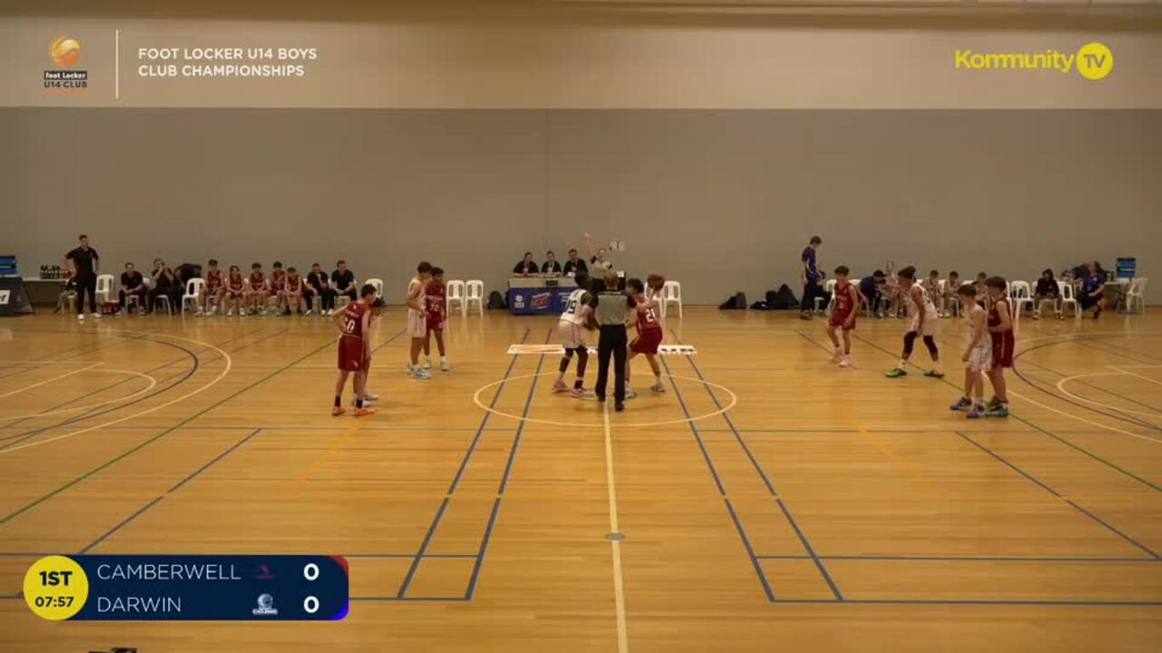 Replay: Camberwell Dragons v Darwin Cyclones (Boys S) -2024 Basketball Australia U14 Club Championships Day 3