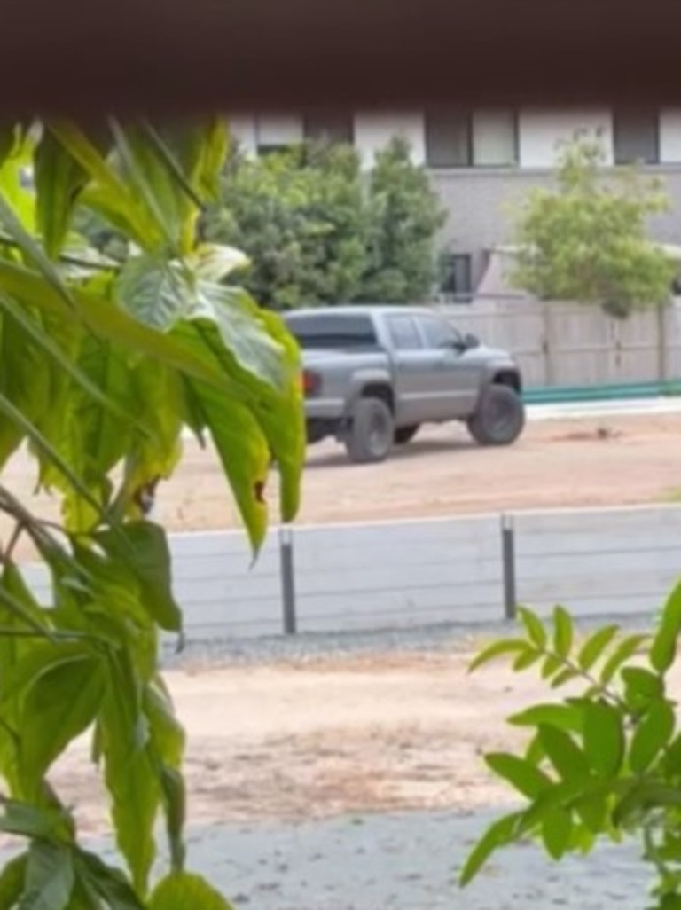 The Queensland man was filmed driving into a plover’s nest. Picture: Queensland Parks and Wildlife Services