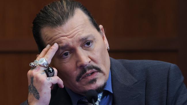 Depp has had a majorfall from grace through these trials. Picture: Evelyn Hockstein / POOL / AFP.